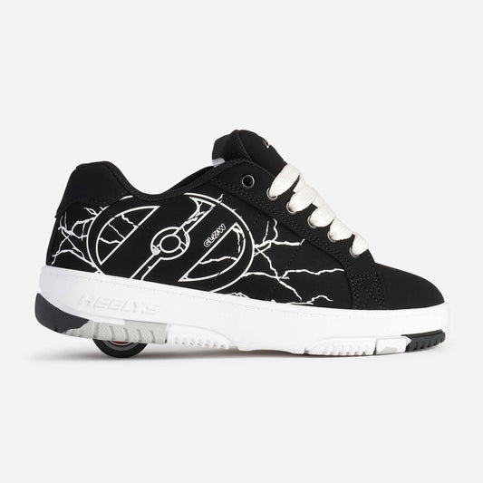 Heelys X2 Plus Noir/Blanc Chaussures à Roulettes Heelys X2 Plus Noir/Blanc Chaussures à Roulettes