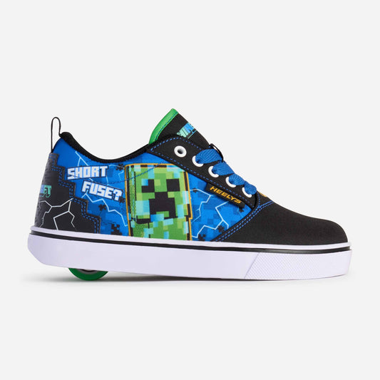 Heelys | Minecraft Pro 20 Adults - Black/Blue/Green