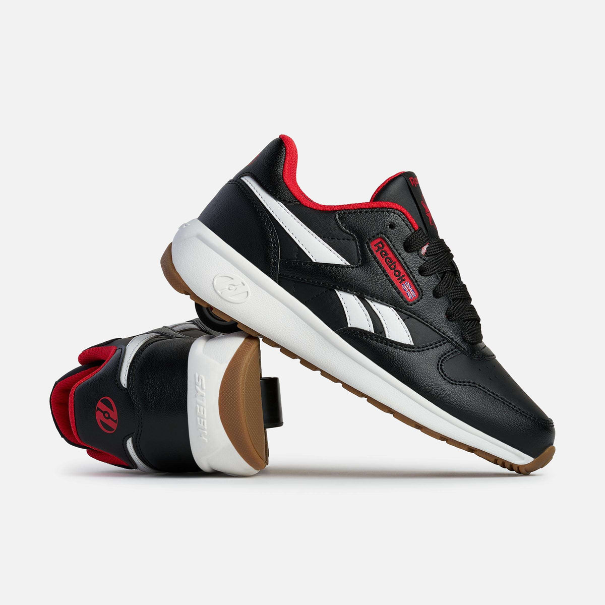 Heelys | Reebok Classic - Black/Red/White