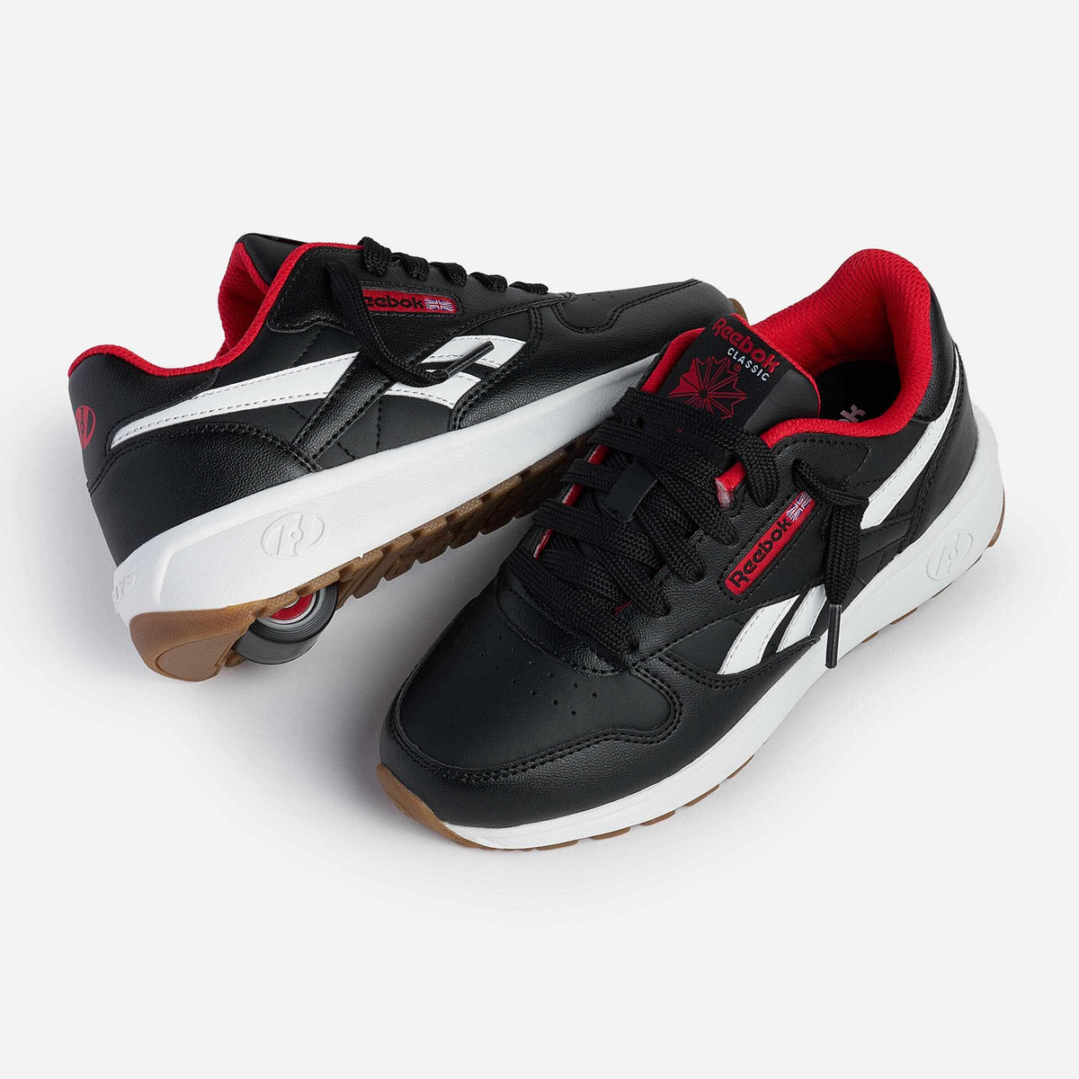 Heelys | Reebok Classic - Black/Red/White