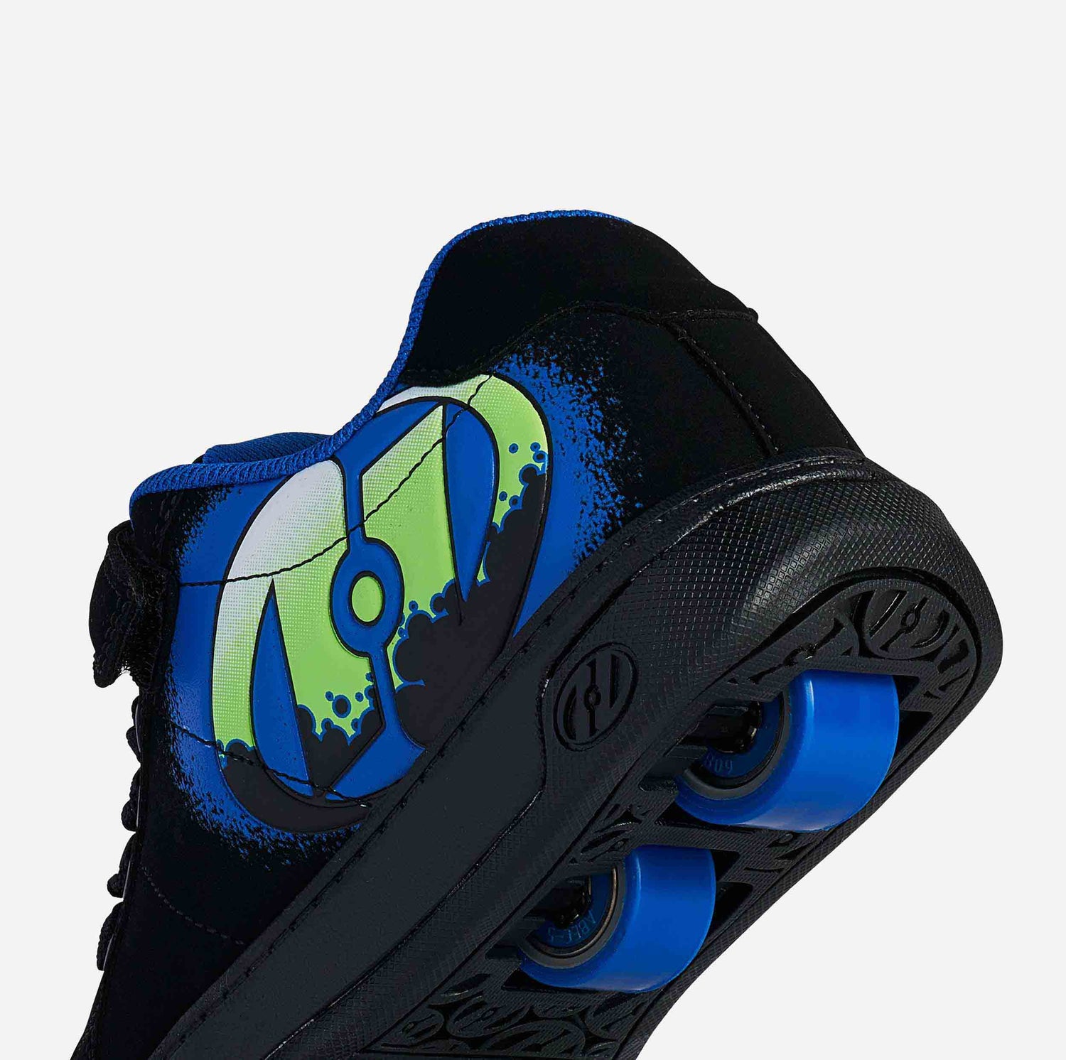Heelys Kolect X2 - Black/Royal/Poison Green