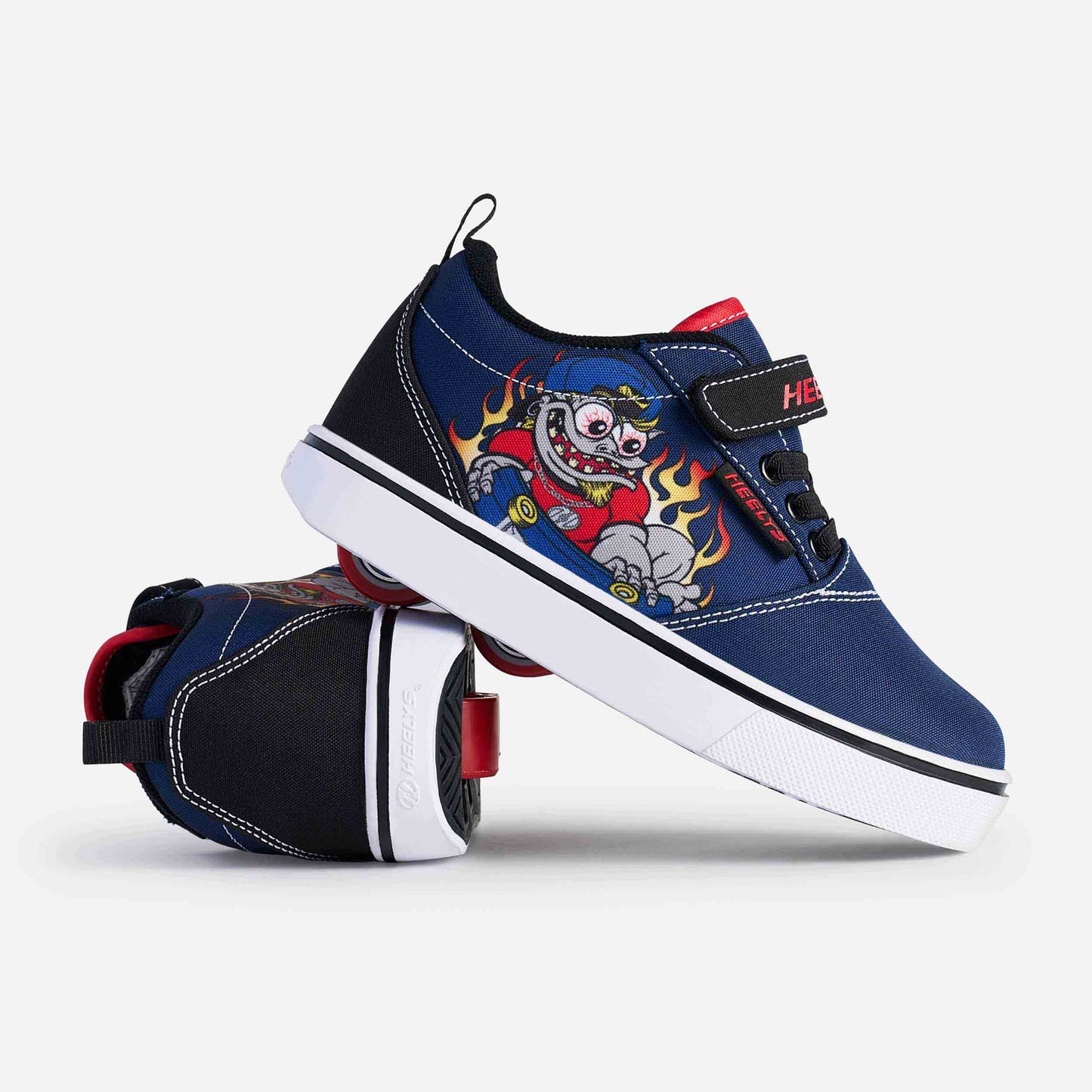 Heelys Pro 20 Prints X2 - Navy/Red