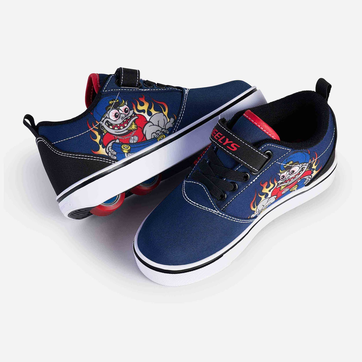 Heelys Pro 20 Prints X2 - Navy/Red