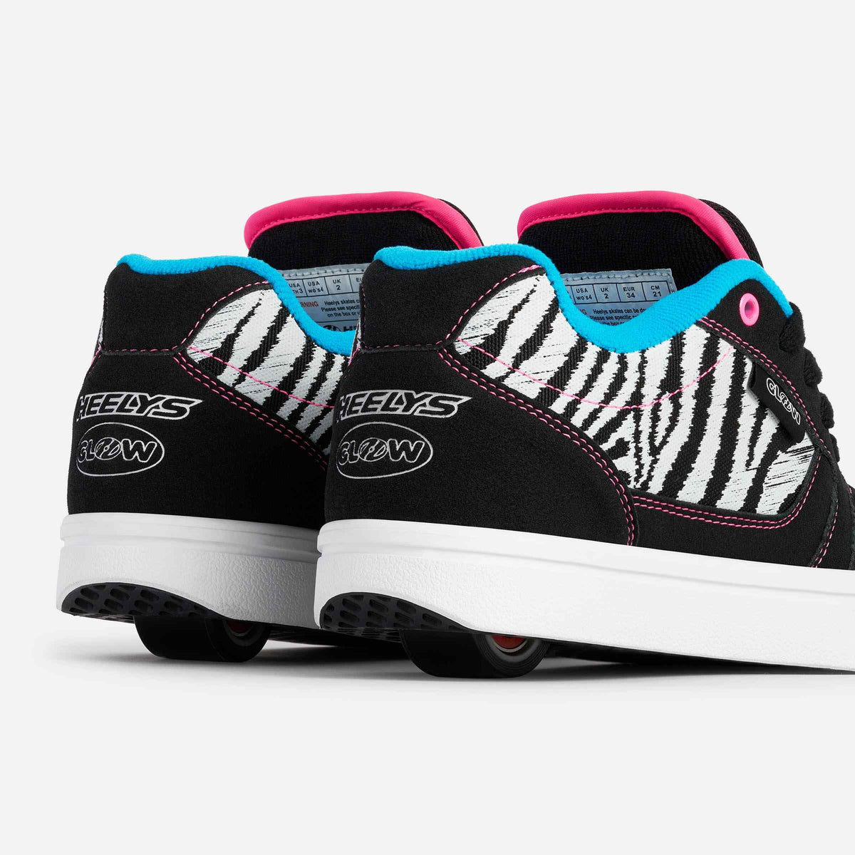 Heelys | Pro 25  Glow in the Dark Adults - Black/Multi/White