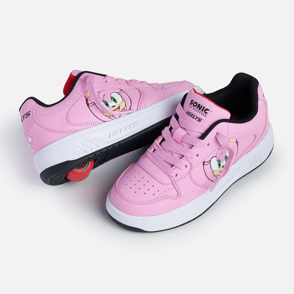 Heelys | Gio x Sonic Adults - Rose Pink/Black/Energy Red