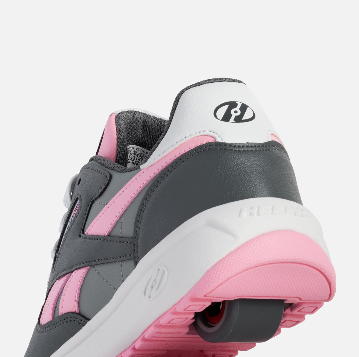 Heelys | Reebok Classic - Gray/Pink/White