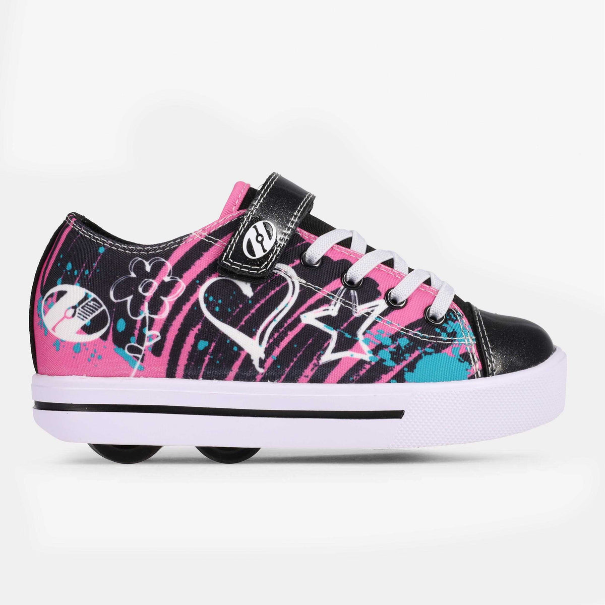 Heelys | Snazzy X2 - Pink/Black/White