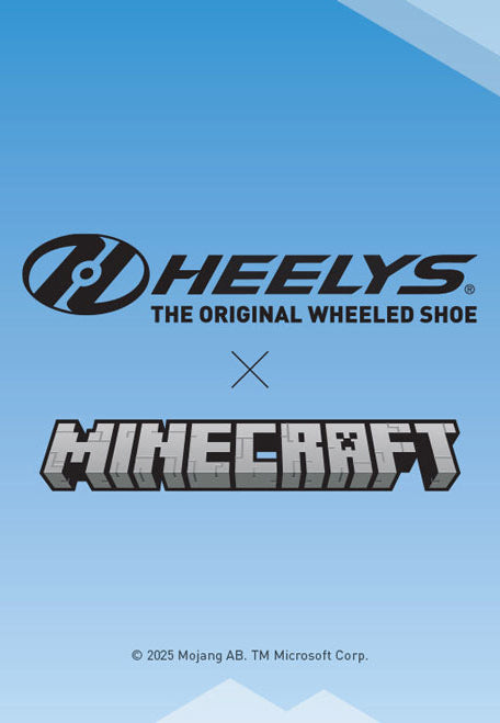 Minecraft Heelys roller shoes